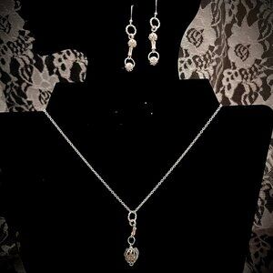 Sterling Silver with Silver beads